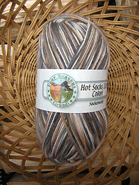 Hot Socks Colori 100 - grau braun weiss - Farbe 302
