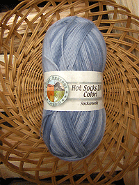 Hot Socks Colori 100 - grau bläulich weiss - Farbe 316
