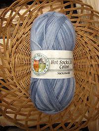 Hot Socks Colori 100 - grau blulich weiss - Farbe 316