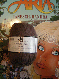 Admiral Cotton 50 - helles schoko  - Farbe 7373