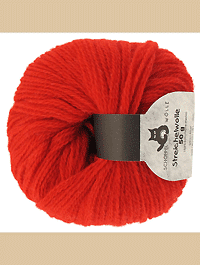 Streichelwolle - feuer - Farbe 2381