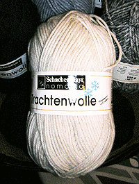 Trachtenwolle - wollweiss - Farbe 00002