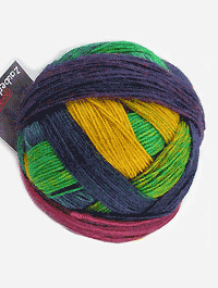 Zauberball 100 - Kunterbunt - Farbe 1505