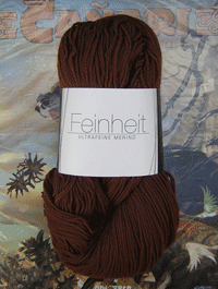 Feinheit Wolle | Farbcode 1604, braun