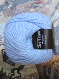 Life Style Wolle - blau helles - Farbe 15