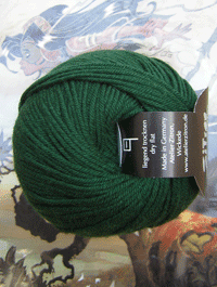 Life Style Wolle - grün dunkel - Farbe 83 Life Style Wolle - grün dunkel - Farbe 83