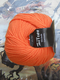 Life Style Wolle | Farbcode 90, orange zart