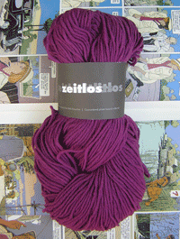 Zeitlos Uni - orientviolett - Farbe 120