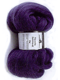 Filzwolle Kammzug Uni - Marine - Farbe 3805 Filzwolle Kammzug Uni - Marine - Farbe 3805