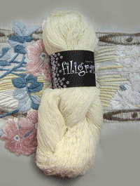 Filigran Lace Uni - naturweiss - Farbe 2501