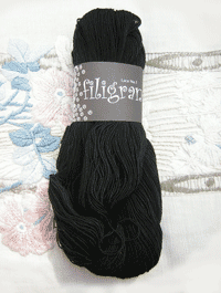 Filigran Lace Uni - anthrazit - Farbe 2511