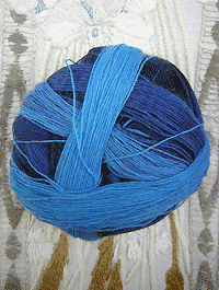 Lace Ball - Deine blauen Augen, Schoppel-Wolle