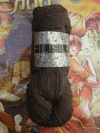 Filisilk Lace Uni - Cappuccino - Farbe 3042 Filisilk Lace Uni - Cappuccino - Farbe 3042