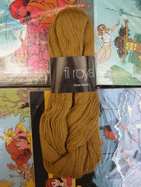 Fil Royal Lace Uni - ocker - Farbe 3509