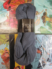 Fil Royal Lace Uni - grau zart - Farbe 3511