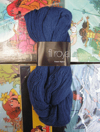 Fil Royal Lace Uni - blau dunkel - Farbe 3519