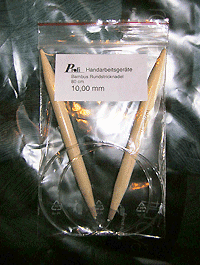 Rundstricknadel 10 - Bambus 10,0 - Lnge: 80 cm