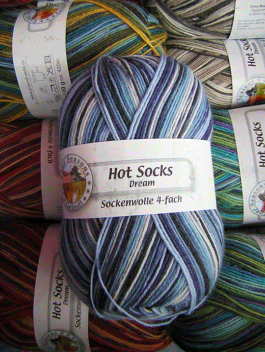 Hot Socks Dream - Wassertraum - Farbe 537
