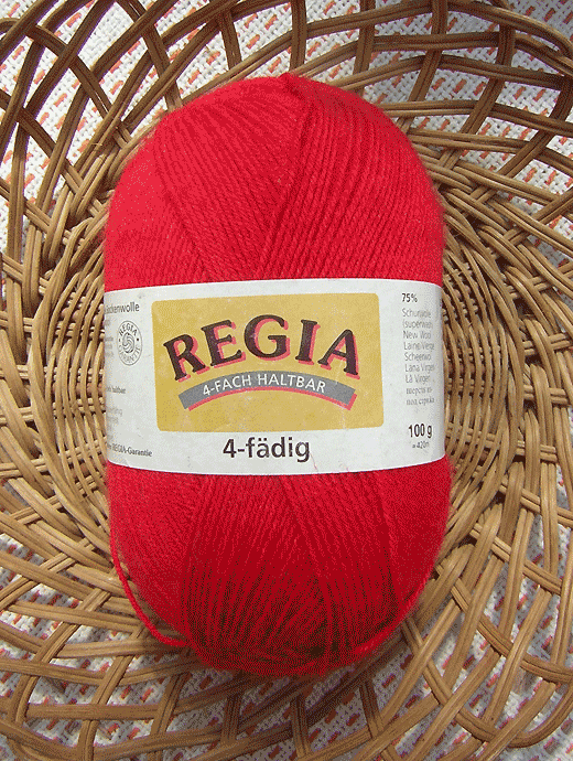 Regia 4-fdig Uni - rot  - Farbe 02054