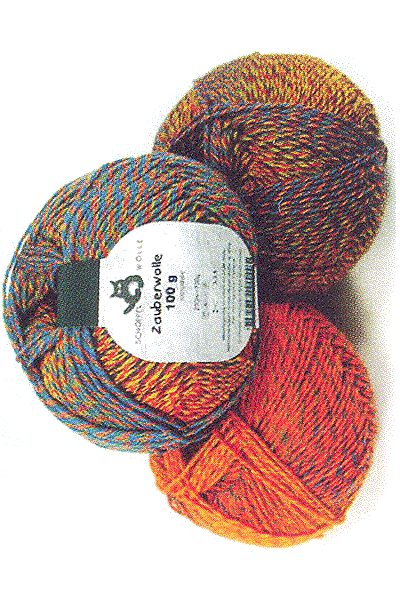 Zauberwolle - kleiner Fuchs - Farbe 1702ombre