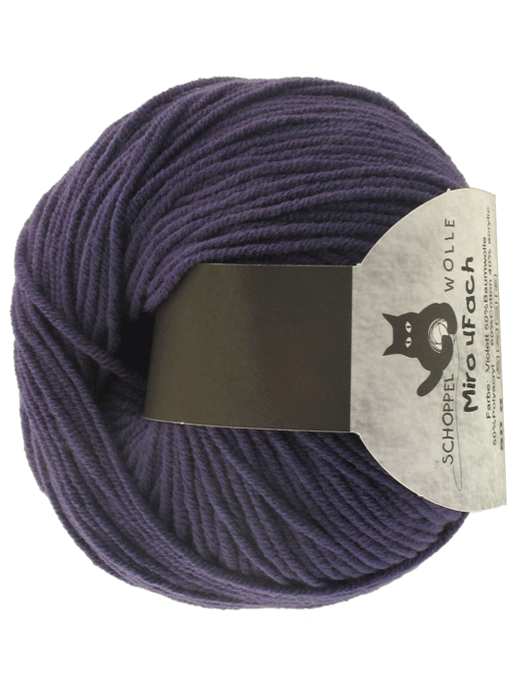Miro 4 fach Uni - violett - Farbe 3565