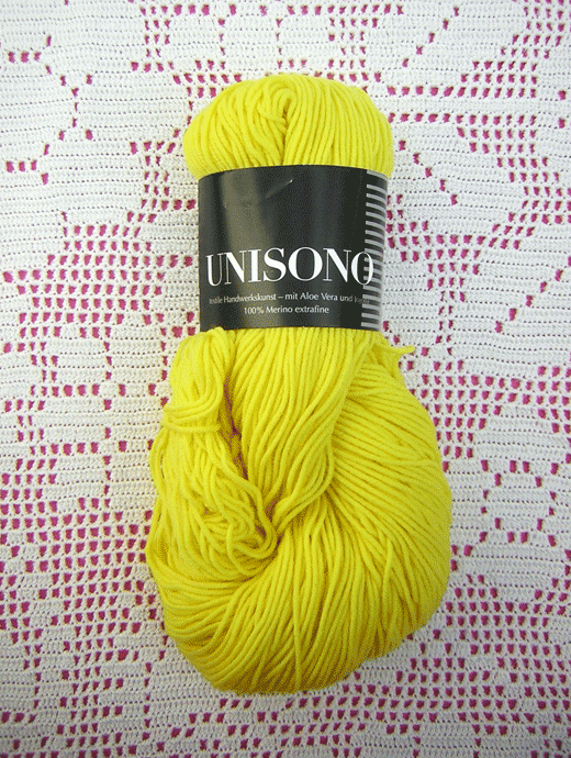 Unisono Uni - Goldiges Gelb - Farbe 1171