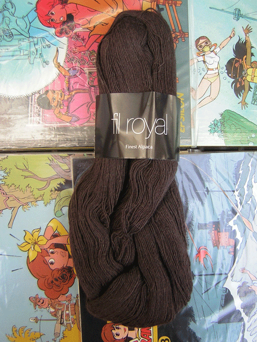 Fil Royal Lace Uni - braun schoko - Farbe 3507