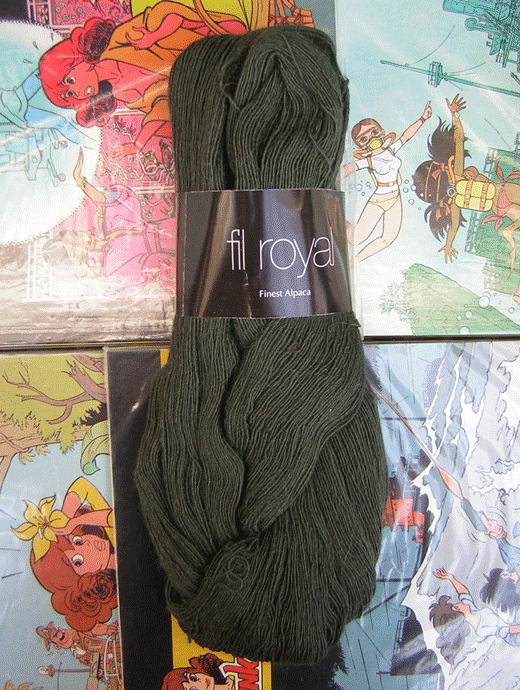 Fil Royal Lace Uni - grün wald - Farbe 3513