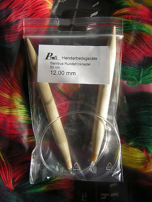 Rundstricknadel 12 - Bambus 12,0 - Lnge: 80 cm