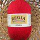 Regia 4-fädig Uni - rot , Farbe 02054, Regia, 75% Schurwolle,  25% Polyamid, 5.95 €