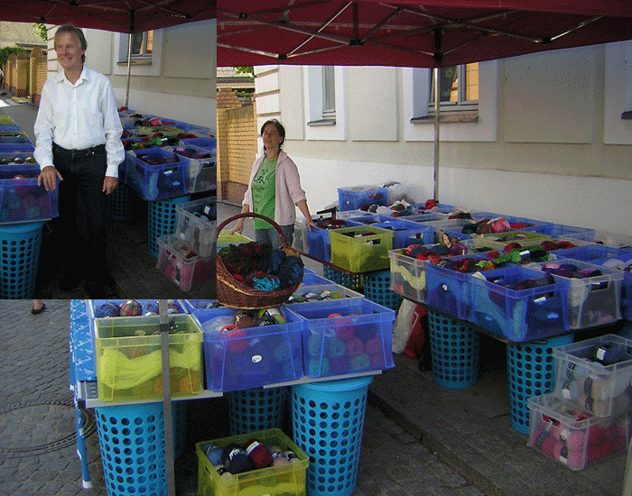 Brandenburgtag Marktstand